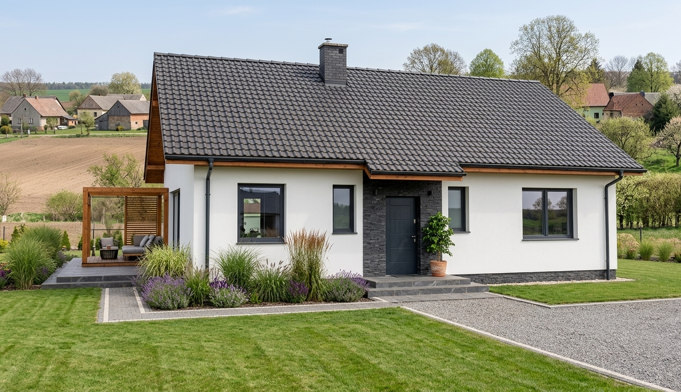 DOM PARTEROWY – projekt domu, Lidia Hordyniak
